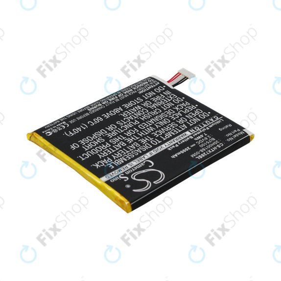 Baterie pro HTC EVO One, 2000mAh, Li-Pol, 3.8 V, BJ75100, HQ