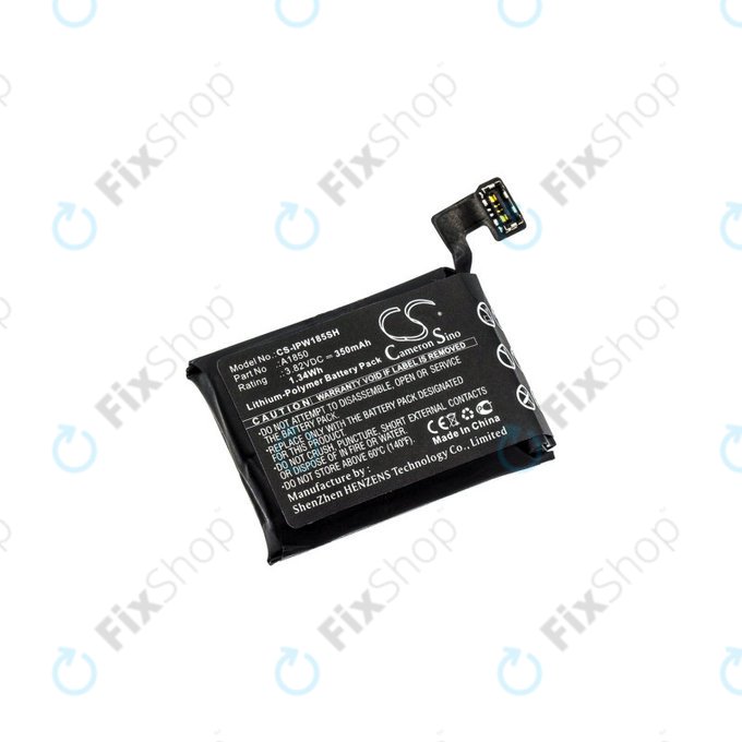 Baterie pro Apple Watch 3 42 mm, 350mAh, GPS + Cellular Version, Li-Pol, 3.82 V, A1850, HQ