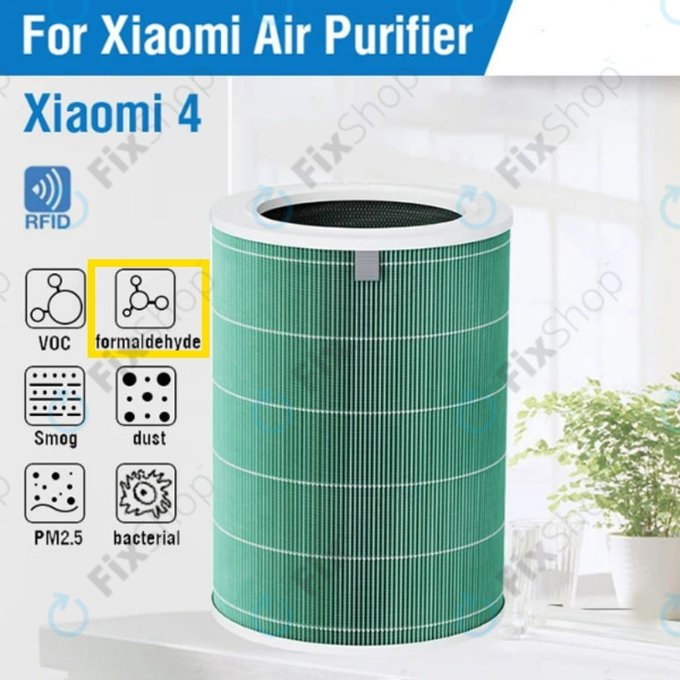 Xiaomi Mi Mijia Air Purifier 4 - HEPA filtr (Katalytická vrstva) (Zelená)