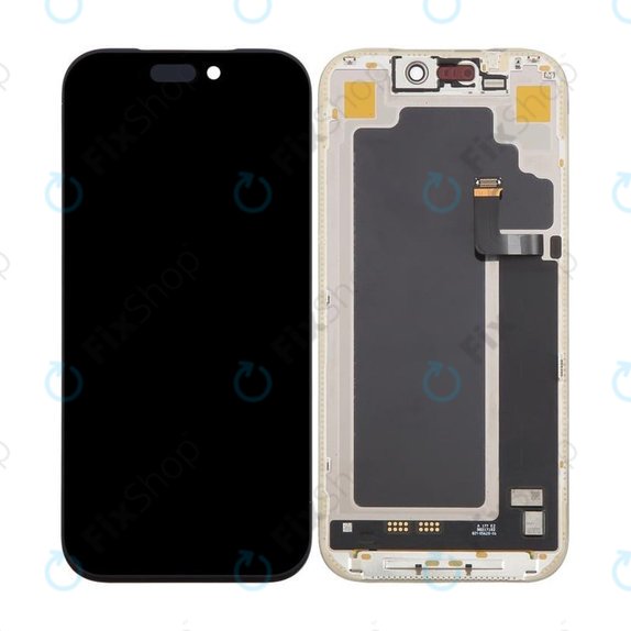 Displej Hard OLED pro iPhone 17 Pro, Dotykové sklo s rámem, FixPremium