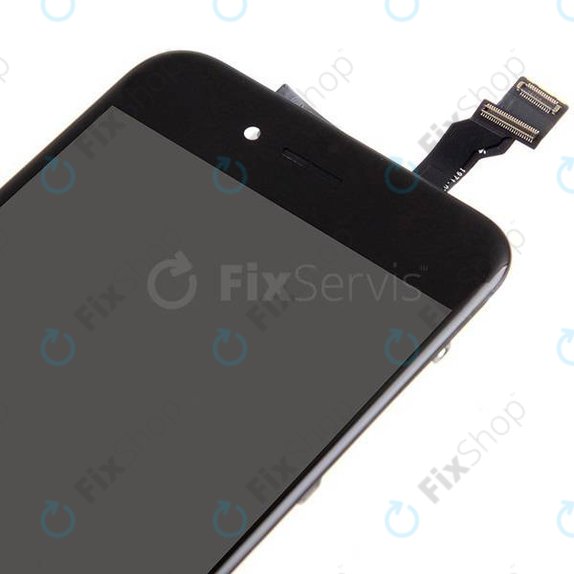 Displej pro iPhone 6, Black, Dotykové sklo s rámem