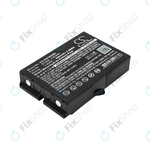 Baterie pro Ikusi T70, TM70, 600mAh, Ni-MH, 4.8V, BT06K, HQ