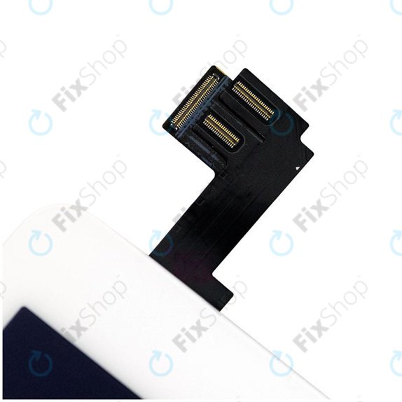 LCD Displej pro iPad Air 2, White, Dotykové sklo bez rámu, Refurbished