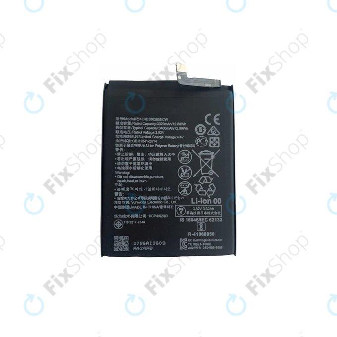 Huawei P20, Honor 10 - Baterie HB396285ECW 3400mAh