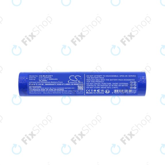 Baterie pro Maglite ML125, ML150LR, ML150LRX, 3200mAh, LiFePO4, 6.4V, ILIF-3006526, HQ
