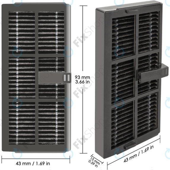 HEPA filtr, 2 ks pro Xiaomi Dreame X40 Ultra, L40 Ultra, X30 Ultra, L10s Ultra Gen2, L10s Pro Ultra, Mova E30 Ultra