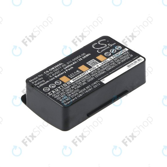 Baterie pro Garmin GPSMAP, 3400mAh, Li-Ion, 8.4V, 010-10517-00, HQ