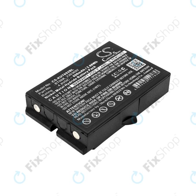 Baterie pro Ikusi T70, TM70, 600mAh, Ni-MH, 4.8V, BT06K, HQ
