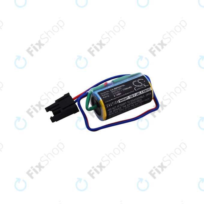 Baterie pro Mitsubishi Robot Control PLC, A RH, MR, 1700mAh, Li-MnO2, 3.6V, B9670-MC, HQ