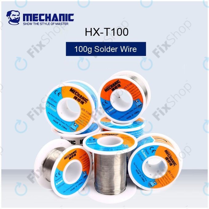 Mechanic HX-T100 - Špičkový Pájecí Drát Sn/Pb - 0.5mm