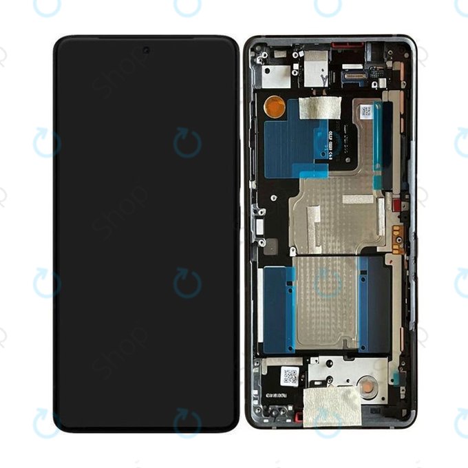 Asus Zenfone 11 Ultra - LCD Displej + Dotykové Sklo + Rám (Eternal Black) - B90AI00N1-R20010 Genuine Service Pack