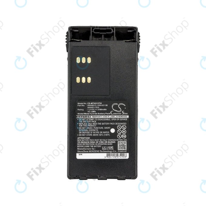 Baterie pro Motorola GP, HT, MTX, Pro-series, 2100mAh, Ni-MH, 7.2V, HNN9013, HQ