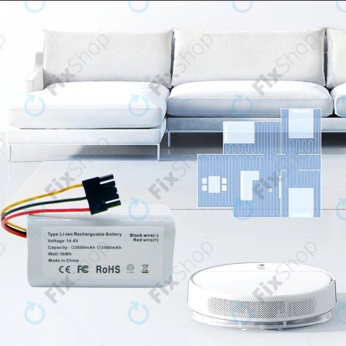 Xiaomi Mi Robot Vacuum Mop 2 Lite, E10 - Baterie N011-4S1P Li-Ion 14.4V 2600mAh