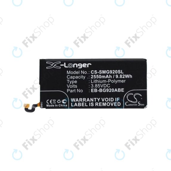 Samsung Galaxy S6 G920F - Baterie EB-BG920ABE 2500mAh HQ
