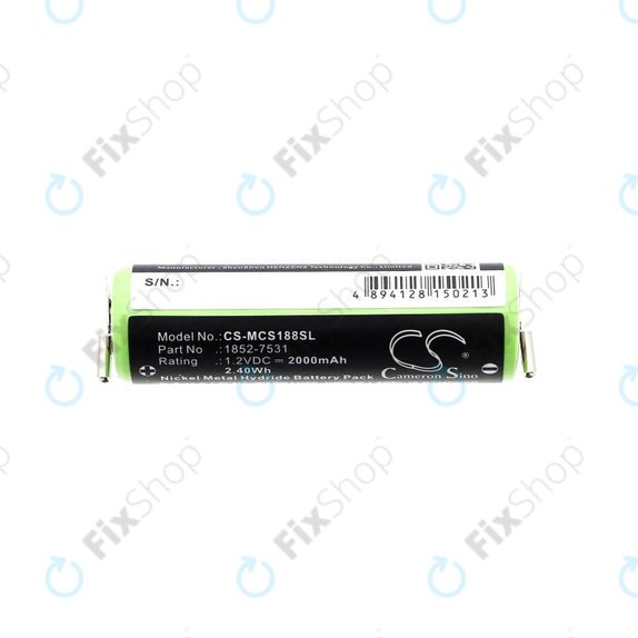 Baterie pro Moser Easy Style 1881, 2000mAh, Ni-MH, 1.2V, 1852-7531, HQ