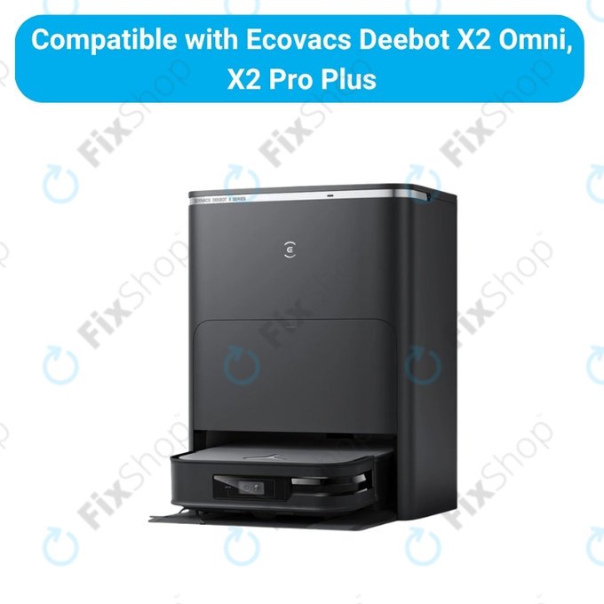 Sada náhradních dílů pro Ecovacs Deebot X2 Omni (2x Hlavní kartáč, 4x Filtr, 4x Boční kartáč, 8x Mopovací útěrka, 4x Sáček na prach)