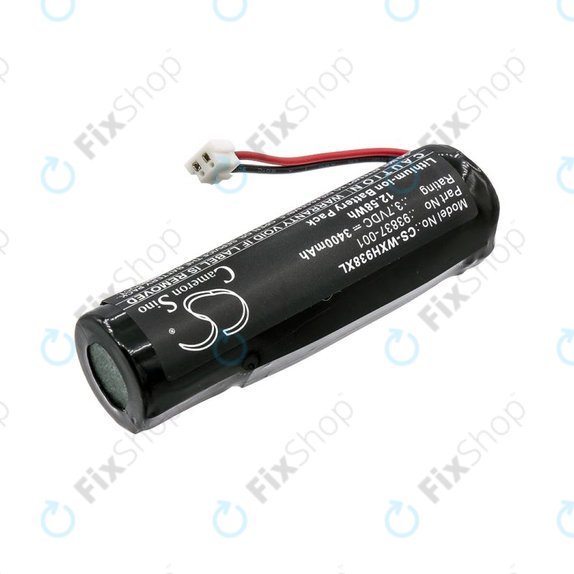 Baterie pro WAHL Beretto Black Stealth, Chrome, 3400mAh, Li-Ion, 3.7V, 93837-001, HQ
