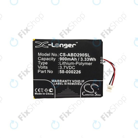 Amazon Kindle 10th, Basic 10th, 10th 2019, Touch 2019 - Baterie 26S1019, 58-000226 900mAh HQ