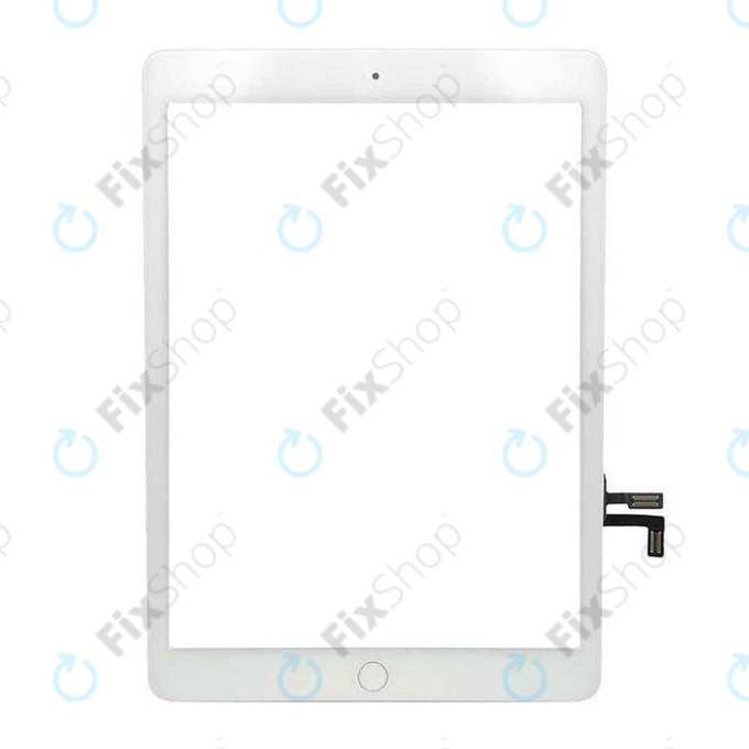 Dotykové sklo s tlačítkem domů pro iPad Air, iPad (5th Gen 2017), White