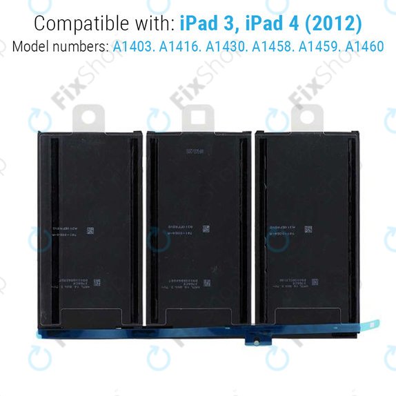 Baterie pro iPad 3, iPad 4, 11560mAh