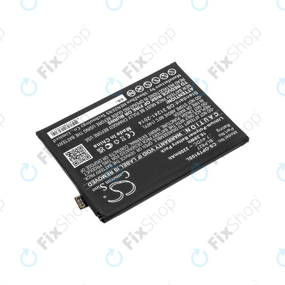 Baterie pro OnePlus 9 Pro LE2121 LE2125, 2200mAh, Li-Pol, 7.4 V, BLP827, HQ