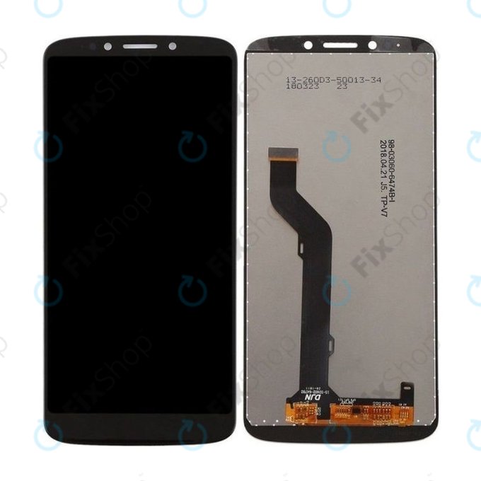 Motorola Moto E5 Plus XT1924 - LCD Displej + Dotykové Sklo (Black) TFT