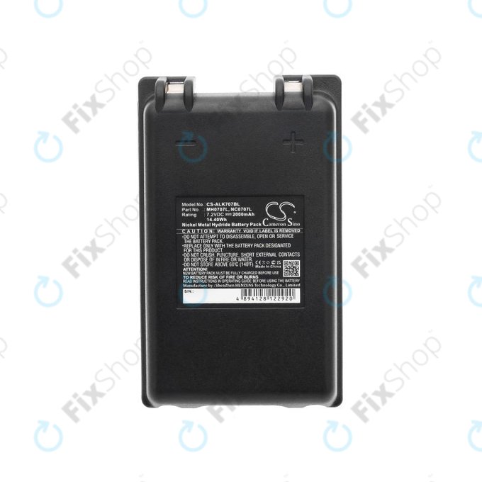 Baterie pro Autec FUA10, UTX97 Transmitter, 2000mAh, Ni-MH, 7.2V, MH0707L, HQ