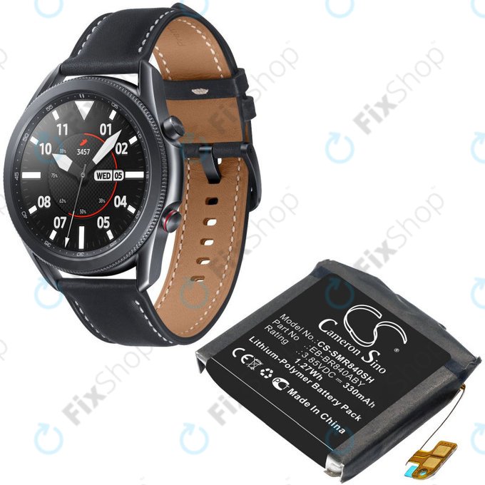 Baterie pro Samsung Galaxy Watch 3 45mm R840, R845, 330mAh, Li-Pol, 3.85 V, EB-BR840ABY, HQ