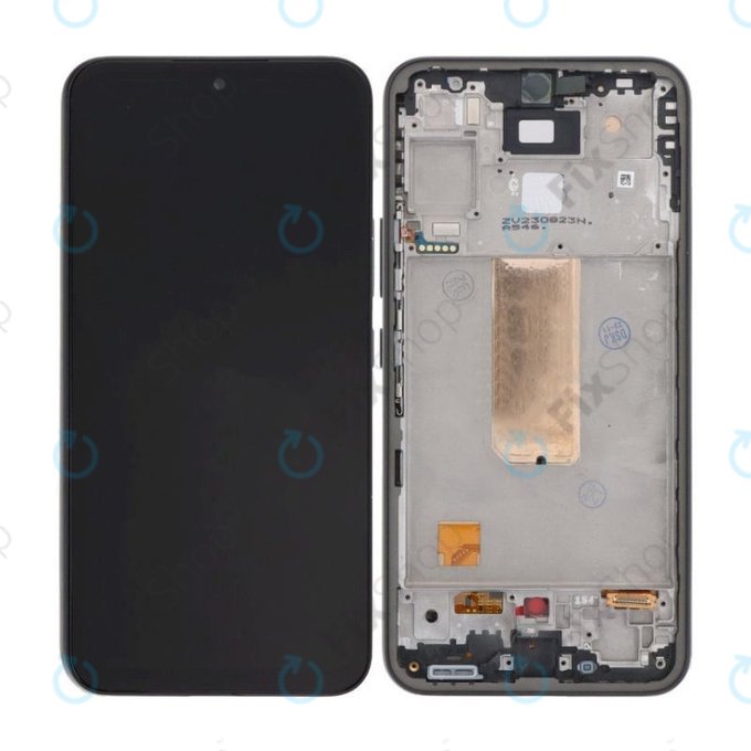 Samsung Galaxy A54 5G A546B - LCD Displej + Dotykové Sklo + Rám (Black) TFT