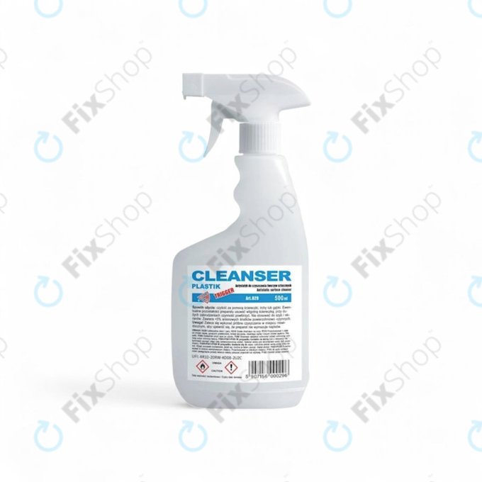 Čistič plastů s rozprašovačem, 500 ml