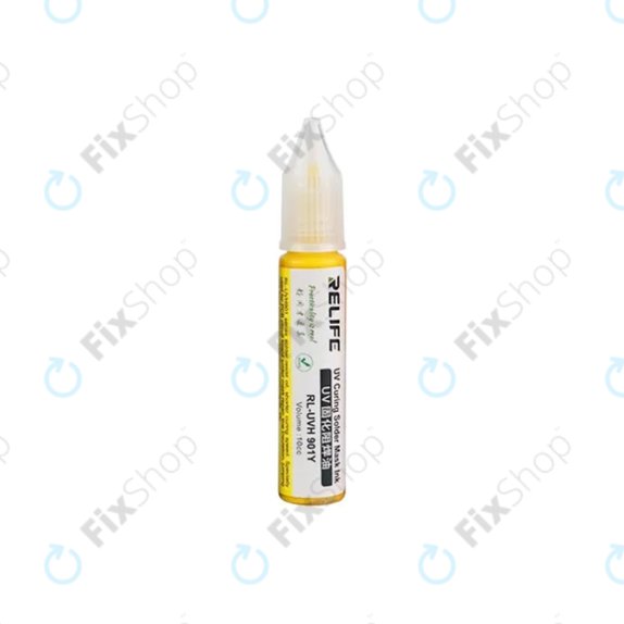 Relife RL-UVH901Y - UV Vytvrditelná Pájecí Maska - 10ml (Žlutá)