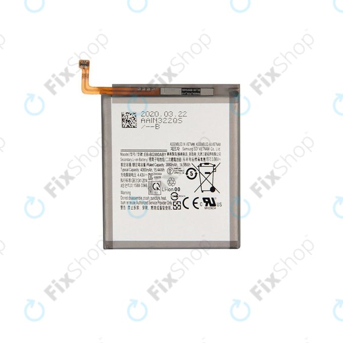 Samsung Galaxy S20 G980F - Baterie EB-BG980ABY 4000mAh