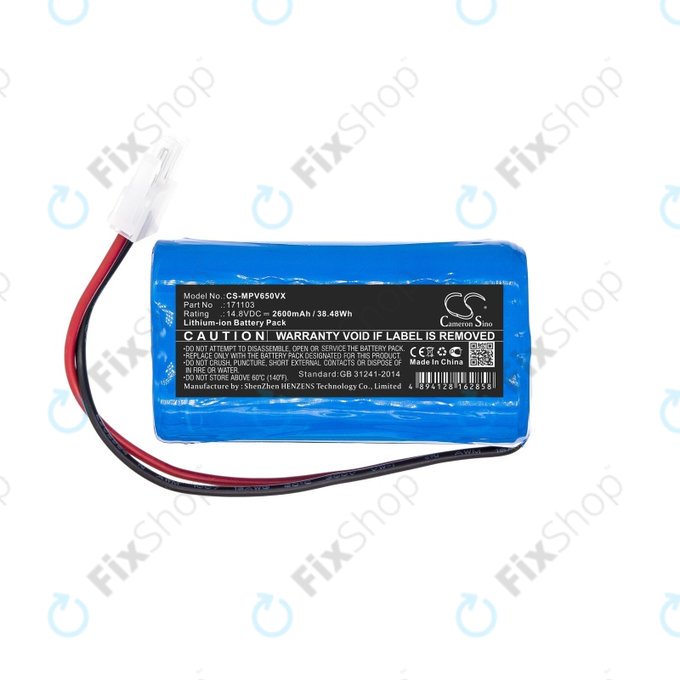 Mamibot PreVac 650, Exvac 660 - Baterie 171103 Li-Lon 14.8V 2600mAh HQ