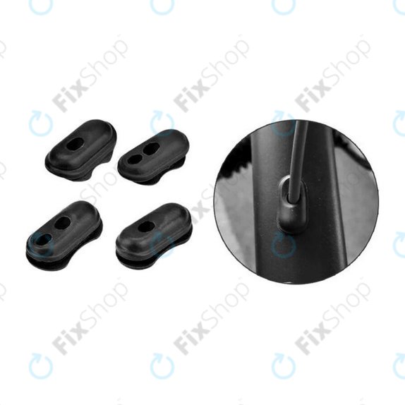 Xiaomi Mi Electric Scooter 1S, 2 M365, Essential, Pro, Pro 2 - Set Gumenných Přechodek Kabelů