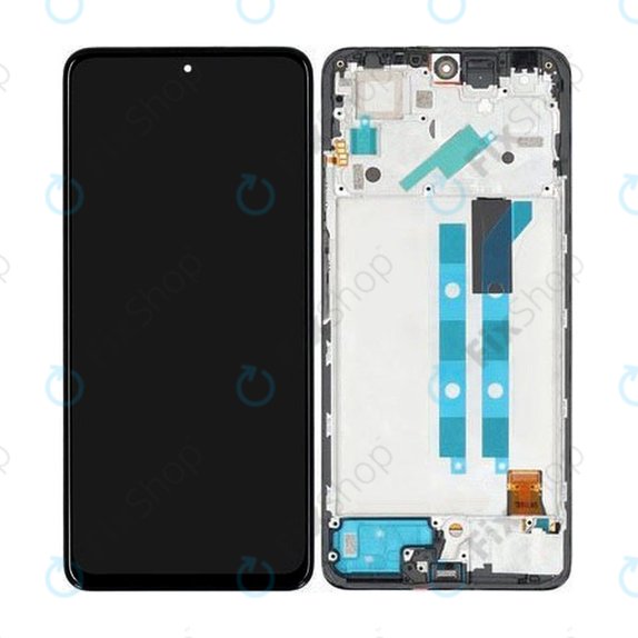 Xiaomi Redmi Note 11 Pro 4G, 5G - LCD Displej + Dotykové Sklo + Rám (Graphite Grey) - 5600010K6S00, 5600010K6T00 Genuine Service Pack