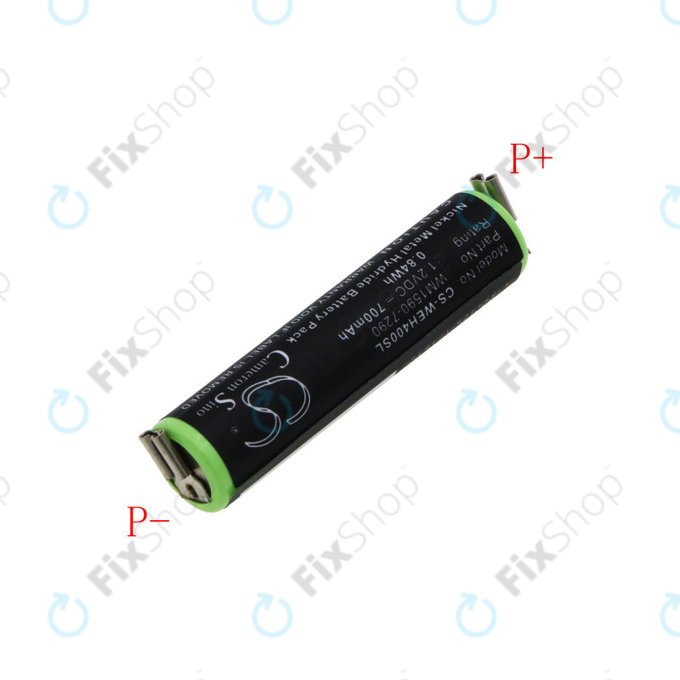 Baterie pro Wella Bella, Chromini, Super, Contura HS61, 700mAh, Ni-MH, 1.2V, WM1590-7290, HQ