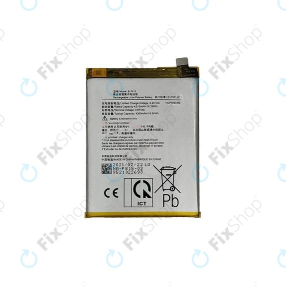 OnePlus Nord N10 5G - Baterie BLP815 4300mAh