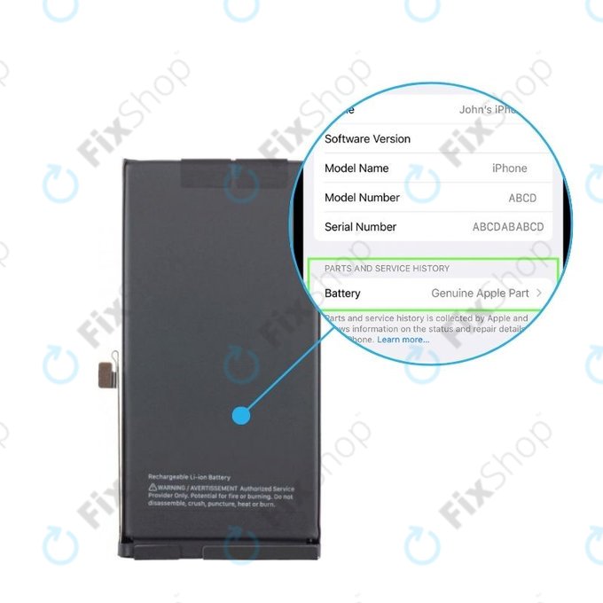 Baterie pro iPhone 16 | 661-44796 | 3561mAh | Genuine Apple