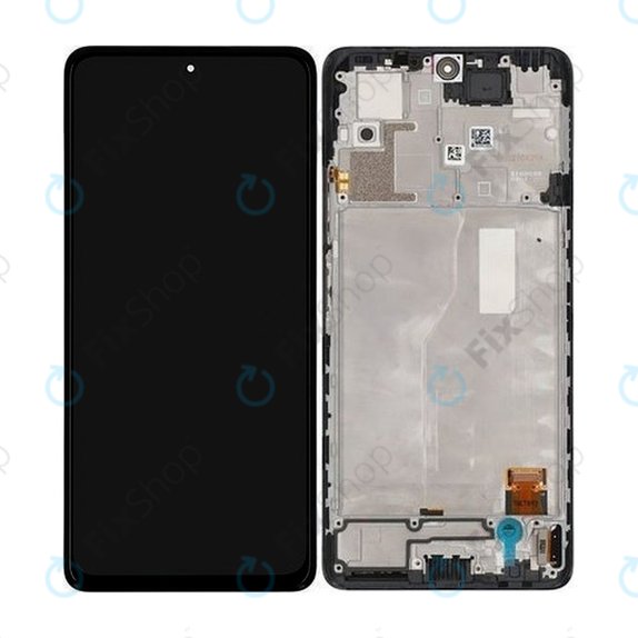 Xiaomi Redmi Note 10 Pro - LCD Displej + Dotykové Sklo + Rám (Onyx Gray) - 56000200K600 Genuine Service Pack