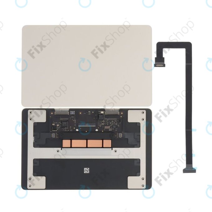 Trackpad komplet pro MacBook Air 13", A3113 (2024), Starlight, 661-40276, Genuine Apple