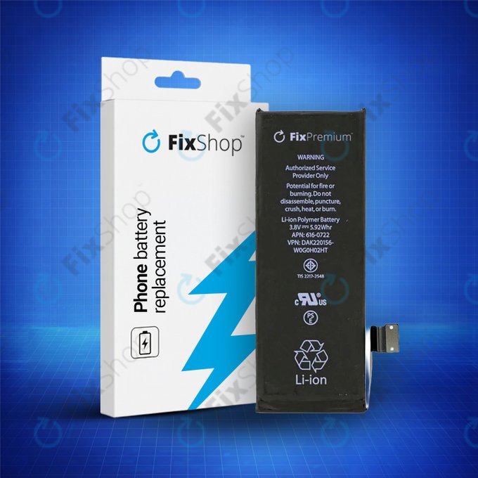 Baterie pro iPhone 5S, 1560mAh, FixPremium