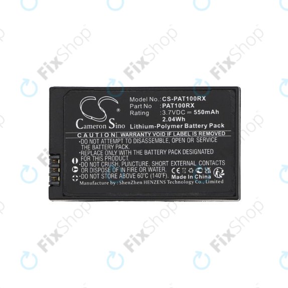 Baterie pro Parrot, 550mAh, Li-Pol, 3.7V, PF070238, HQ