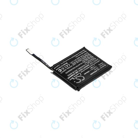 Baterie pro Apple Watch 5 44 mm, 290mAh, Li-Pol, 3.82 V, A2181, HQ