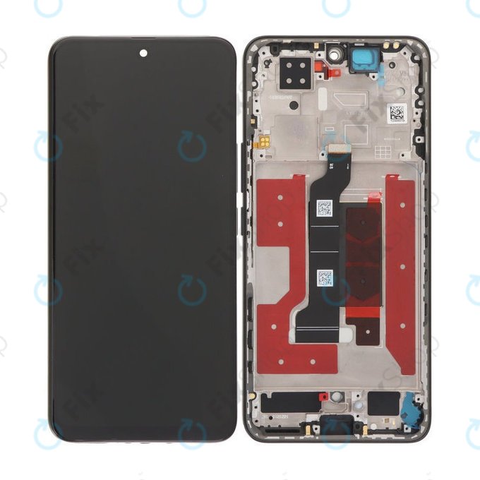 Honor 200 - LCD Displej + Dotykové Sklo + Rám (Black) TFT