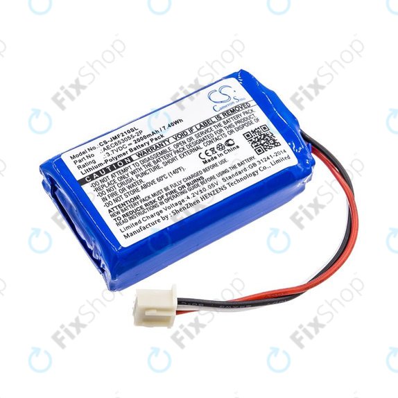 Baterie pro JBL Flip 2 (2013), 2000mAh, Li-Pol, 3.7V, AEC653055-2P, HQ