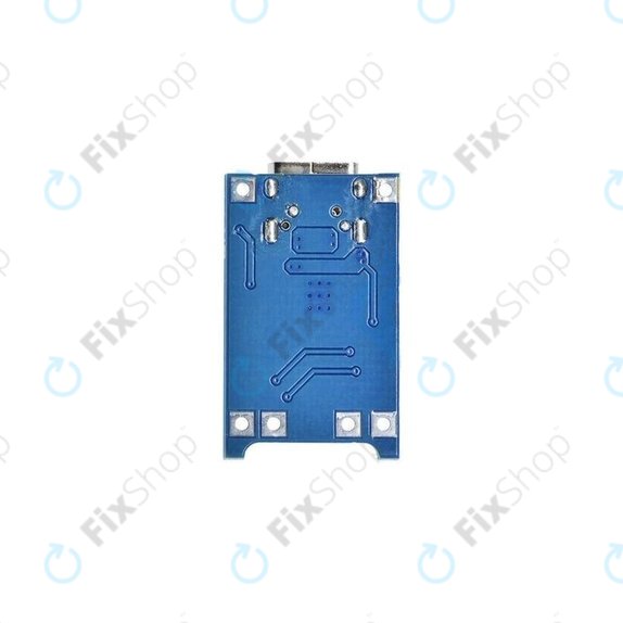 Nabíjecí modul TP4056 pro 18650 Li-ion baterii, USB-C, 1A