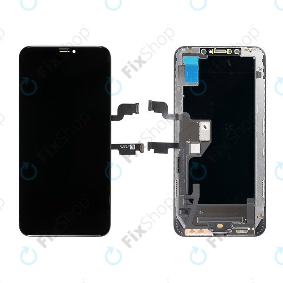 Displej pro iPhone XS Max, Dotykové sklo s rámem, Refurbished
