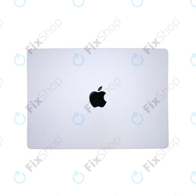 LCD displej pro MacBook Pro 14", A3112, A3185 (2024), s předním sklem a krytem, Silver, 661-41792, Genuine Apple