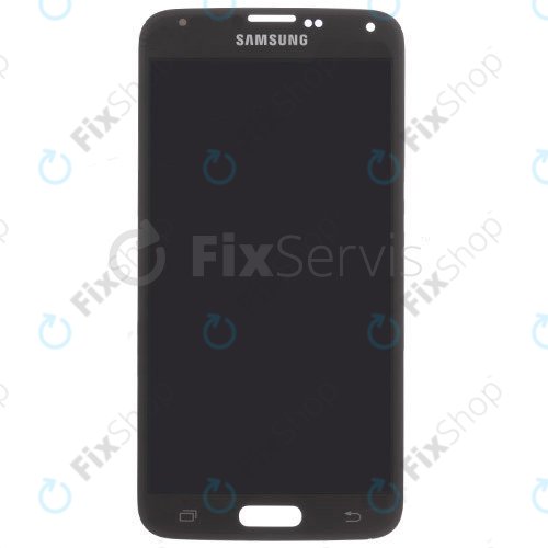 Samsung Galaxy S5 Mini G800F - LCD Displej + Dotykové Sklo (Charcoal Black) - GH97-16147A Genuine Service Pack
