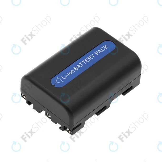 Baterie pro Sony CCD-TR108, Cyber-shot DSC-S50, 1300mAh, Li-Ion, 7.4V, NP-QM51, HQ